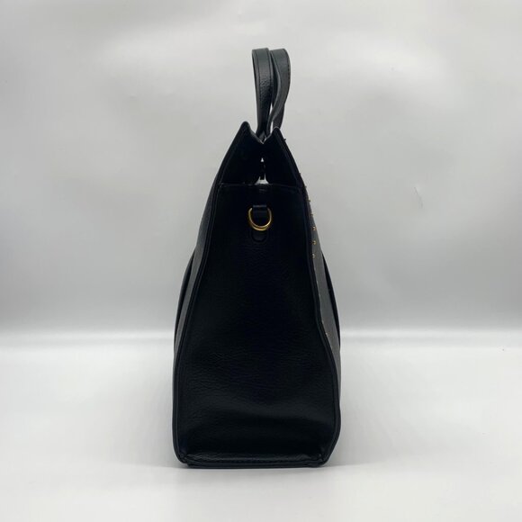 Style & Co Black Medium Boxy Tote - Picture 4 of 12